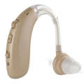 USB Charging Earhook Noise Reduction Hearing Aid Sound Amplifier(Skin-color)