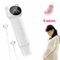 HD-T601 3.0MHz Fetal Doppler Baby Heart Rate Monitor(White)