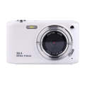 2.88 Inch IPS Screen HD Digital Camera 16X Zoom Portable CCD Camera(White)