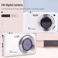 2.88 Inch IPS Screen HD Digital Camera 16X Zoom Portable CCD Camera(White)