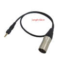 For Sony D11 / D21 / P03B Wireless Bee Microphone Pocket Camera Connection Cable, Length: 60cm(Bl...