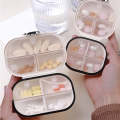 One Week Outdoor Travel Portable Medicine Dispensing Box Mini Airtight Box, Size: Large