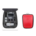 For DJI AIR 3 Hard Shell Storage Bag Portable Protective Backpack(Red)