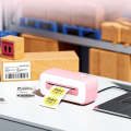 Phomemo PM246S Address Label Printer Thermal Paper Express E-Manifest Printer, Size: EU(Pink)