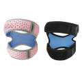 2pcs Blue Summer Pressurized Shock-absorbing Patella Belt Wear-resistant Silicone Outdoor Cycling...