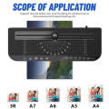 FN338 A4/A5/A6 Photo Laminator With 4 Levels Of Thickness Optional Preheating Alarm(UK Plug)