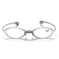 Portable Magnifying Glass Presbyopic Glasses Silicone Anti-Blue Light Reading Glasses, Degree: +3...