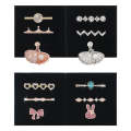 3pcs/set Watch Universal Silicone Strap Decoration Ring Decorative Nails, Style: Rabbit Head