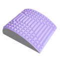 Lumbar Relaxing Massager Spinal Corrective Stretch Exercise Aid, Specification: Solid Color (Purple)