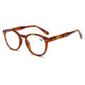 Retro Flexible Durable Portability HD Presbyopic Glasses +150(Beanflower)