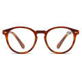 Retro Flexible Durable Portability HD Presbyopic Glasses +150(Beanflower)