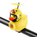 Yellow Duck Bike Bell Handlebar Headlight Car Ornaments Cycling Accessories Helmets Decor(Yellow ...