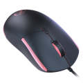 IMICE T30 Wired E-Sports Gaming Mouse LED Luminous Colorful Programmable 6D Mouse(Black)