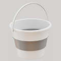 Small 5L Folding Thickened Portable Plastic Bucket Outdoor Fishing Barrel Car Travel Wash Barrel(...