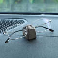 Car Dashboard Glasses Storage Multifunctional Card Holder(Grey)