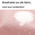 Free Code Summer Sunscreen Anti-ultraviolet Ice Silk Thin Gloves(Pink)