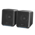 Havit A20 Plus Colorful Ambient Light Wired Computer Audio Stereo Surround Sound Speaker, Style: ...
