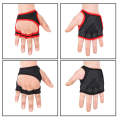 M Weightlifting Dumbbell Horizontal Bar Anti-cocoon Anti-slip Wrist Fitness Gloves(Black)