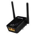 PIX-LINK 2.4G 300Mbps WiFi Signal Amplifier Wireless Router Dual Antenna Repeater(EU Plug)