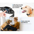 Color Screen Bark Stopper Rechargeable Waterproof Smart Dog Trainer(Black)