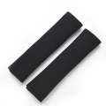 Car Seat Belts Soft Plush Shoulder Pads(Black)