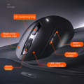 Inphic DR01 Bluetooth 3 Mode Wireless Mouse Charging Quiet Office Game Laptop Computer Home Use(B...