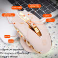 Inphic PW5 Mecha Wired Game Mouse Macro Definition Light Mute Office USB Computer Mouse