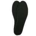 1pairs Bamboo Charcoal Deodorant Comfortable Soft Breathable Insole, Size: 37(Black)