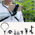 TUYU Camera Neck Holder Mobile Phone Chest Strap Mount  For Video Shooting//POV, Spec: With Phone...