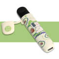 For RELX 5th Generation E Cigarette Drop-Proof Printed Protective Case Cigarette Stick Sleeve(Avo...