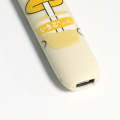 For RELX 5th Generation E Cigarette Drop-Proof Printed Protective Case Cigarette Stick Sleeve(Que...