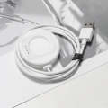 For OPPO Watch 3 Watch USB Port Magnetic Charger Charging Cable(White)