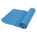 187 x 62.5 x 0.8cm NBR Yoga Mat Widened and Thickened Non-slip Dance Fitness Mat(Blue)