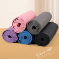 187 x 62.5 x 0.8cm NBR Yoga Mat Widened and Thickened Non-slip Dance Fitness Mat(Gray)