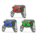 For PS3 / PS4 Dual Vibration Wireless Gamepad With RGB Lights(Blue)
