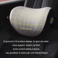 Car Memory Foam Neck Pillow Seat Spine Pillow, Color: Gray Lumbar Support