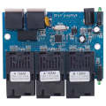 3 Fiber Port+2 Ethernet Port  AAB-PCBA 100Mbps Fiber Transceiver