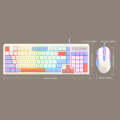 K-Snake Wired E-Sports Keyboard Mouse Mechanical Feel 98 Key Desktop Computer Notebook Keyboard, ...