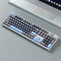 LANGTU LT104 Mechanical Keyboard Backlight Display Flexible DIY Keyboard, Style: Wireless Tri-mod...