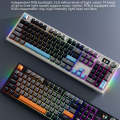 LANGTU LT104 Mechanical Keyboard Backlight Display Flexible DIY Keyboard, Style: Wired Single Mod...