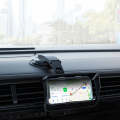 Car Suction Cup Dashboard Mobile Phone Holder with Sun Visor Folding Rotating Car Mount, Style: H...