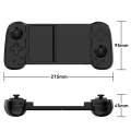 D6  Bluetooth Retractable Gamepad Dual Hall Six-Axis Somatosensory For Android/IPhone /Switch(Whi...