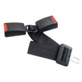 One Support and Two Extension Belt Car Rear Two-seat Seat Safety Belt Connector(Welding Model)