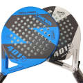 CAMEWIN 4015 Carbon Fiber Beach Tennis Racket Soft EVA Face Tennis Paddle(Blue)