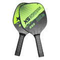 2 Peak Paddles Rackets & 4 Pickleball Balls Set with Carrying Bag Indoor Outdoor Sports Equipment...