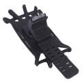 Detachable Bicycle Cell Phone Holder For 4-7.9 Inch Phones(Black)