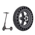 For Xiaomi M365 Electric Scooter 8.5-inch Rear Wheel  Solid Shock-absorbing Honeycomb Tire with H...
