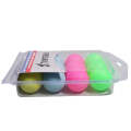 REGAIL 12pcs/box Colorful Plastic Table Tennis Balls(Red+Yellow+Blue+Green)