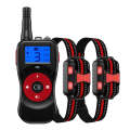 Smart Electronic Remote Control Dog Training Device Waterproof Pets Bark Stopper, Size: For-Two-D...