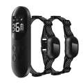 Smart Waterproof Collar For Pets Remote Control Dog Training Device, Size: For-Two-Dog(Black)